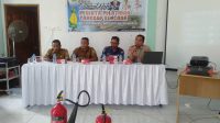 (Pelatihan tanggap bencana Kelurahan Parit Benut menghadirkan narasumber dari Damkar Kabupaten Karimun)